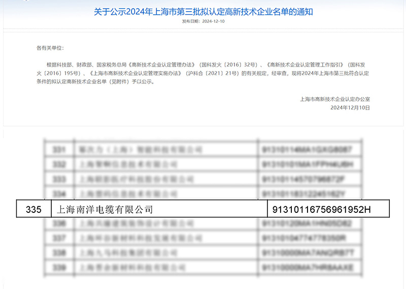 高新技术企业